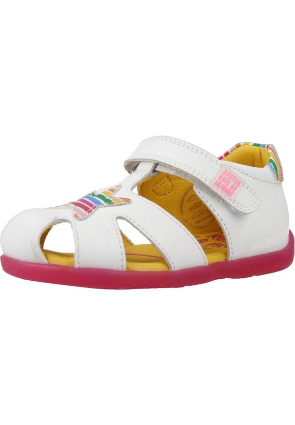 Agatha Ruiz de la Prada - Sandały AGATHA RUIZ DE LA PRADA 242900A Biały. Kolor: biały. Materiał: tkanina, skóra