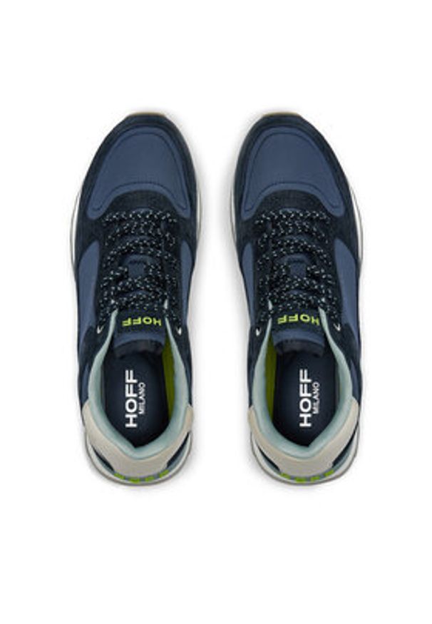 HOFF Sneakersy Milano 22402000 Granatowy. Kolor: niebieski. Materiał: zamsz, skóra