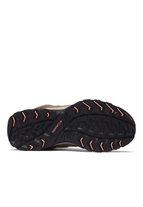 columbia - Buty Trekkingowe Damskie Columbia Crestwood Mid Waterproof. Kolor: beżowy, szary