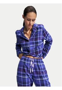 Triumph Piżama Boyfriend 10225075 Niebieski Relaxed Fit. Kolor: niebieski. Materiał: bawełna #4