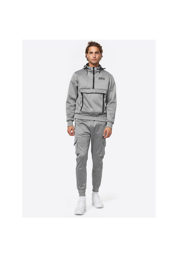 Benlee - Dres z kapturem o regularnym kroju Lonsdale Moorpark. Kolor: wielokolorowy, szary, czarny. Materiał: dresówka