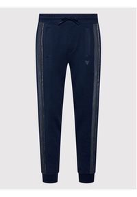 Guess Spodnie dresowe Z2YB19 K6ZS1 Granatowy Regular Fit. Kolor: niebieski. Materiał: bawełna #3