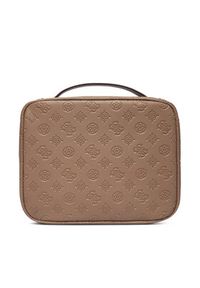 Guess Kosmetyczka TWDP74 52045 Beżowy. Kolor: beżowy. Materiał: skóra #4
