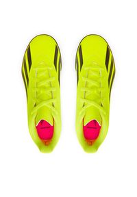 Adidas - adidas Buty X Crazyfast Club Turf IF0707 Żółty. Kolor: żółty. Materiał: skóra #6