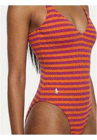 Polo Ralph Lauren Strój kąpielowy 21605414 Pomarańczowy. Kolor: pomarańczowy. Materiał: syntetyk #3