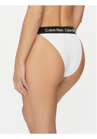 Calvin Klein Swimwear Dół od bikini KW0KW02259 Biały. Kolor: biały. Materiał: syntetyk #4