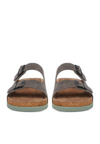 Rieker Klapki CEO-21190-45 Szary. Kolor: szary. Materiał: skóra, nubuk #8