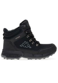 Buty Kappa Danville Tex 243361-1116 - czarne. Kolor: czarny. Materiał: futro, materiał, syntetyk, guma. Szerokość cholewki: normalna. Sezon: jesień, zima