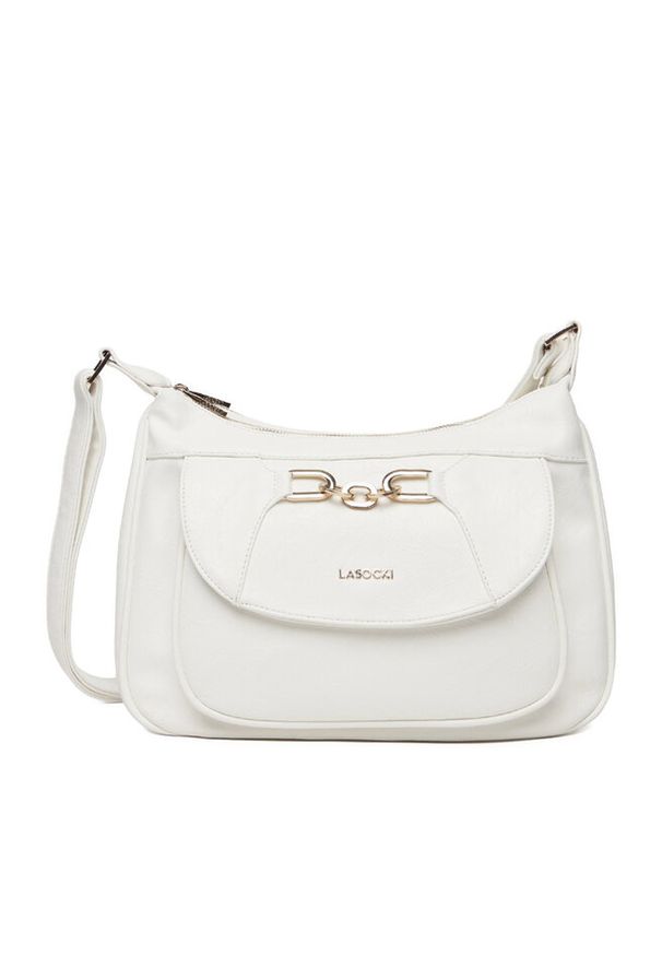 Torebka Lasocki. Kolor: biały