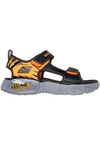 skechers - Sandały Skechers Creature-splash-bugt, Dzieci. Kolor: żółty. Materiał: syntetyk, materiał