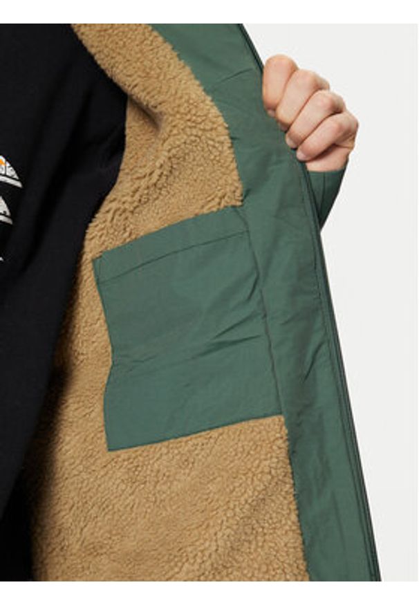 Quiksilver Parka Overcast 3K EQYJK04087 Zielony Regular Fit. Kolor: zielony. Materiał: syntetyk, bawełna