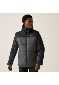 Regatta - Nevado VII Męska kurtka turystyczna z przegrodami. Kolor: szary. Materiał: puch. Sport: outdoor, turystyka piesza #1