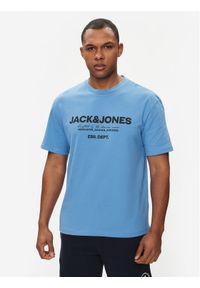 Jack & Jones - Jack&Jones T-Shirt Gale 12247782 Niebieski Relaxed Fit. Kolor: niebieski. Materiał: bawełna #1