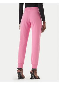 Versace Jeans Couture Spodnie dresowe 80HAAT01 CF01T Różowy Regular Fit. Kolor: różowy. Materiał: bawełna #5