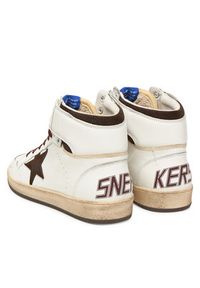 GOLDEN GOOSE - Golden Goose Sneakersy Sky Star GMF00230.F004005.11362 Biały. Kolor: biały. Materiał: skóra #5
