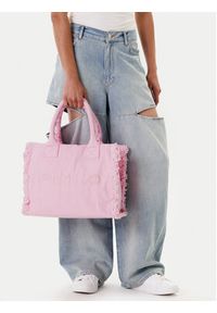 Pinko - PINKO Torebka Beach Shopping PE 25 PLTT 100782 A1WQ Różowy. Kolor: różowy #4
