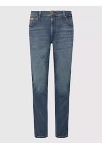 Wrangler - WRANGLER TEXAS MĘSKIE SPODNIE JEANSOWE TAPER GREEN TWIST W12TXP409 112145808