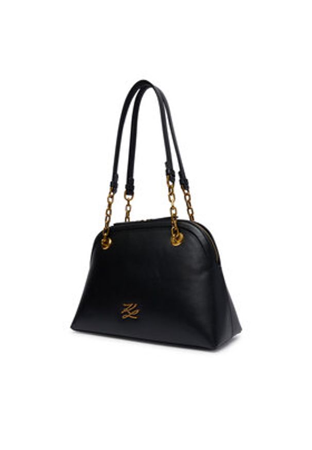 Karl Lagerfeld - KARL LAGERFELD Torebka B2W30038 Czarny. Kolor: czarny. Materiał: skórzane