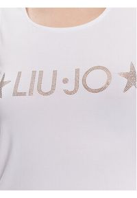 Liu Jo Beachwear Top VA3100 J5360 Biały Regular Fit. Kolor: biały. Materiał: wiskoza #4