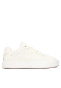Calvin Klein Sneakersy Basket Cup Oxf Lup Hf HM0HM02132 Kremowy. Kolor: kremowy. Materiał: skóra #1
