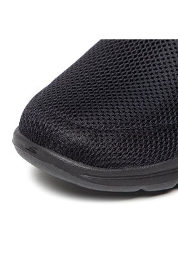 skechers - Skechers Półbuty Go Walk 5 15901/BBK Czarny. Kolor: czarny. Materiał: materiał