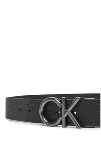 Calvin Klein Pasek Męski Ck Hallmark Logo 35Mm Adj LV04D7035G Czarny. Kolor: czarny. Materiał: skóra #3