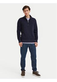 Selected Homme Sweter Rodney 16087985 Granatowy Regular Fit. Kolor: niebieski. Materiał: syntetyk #4