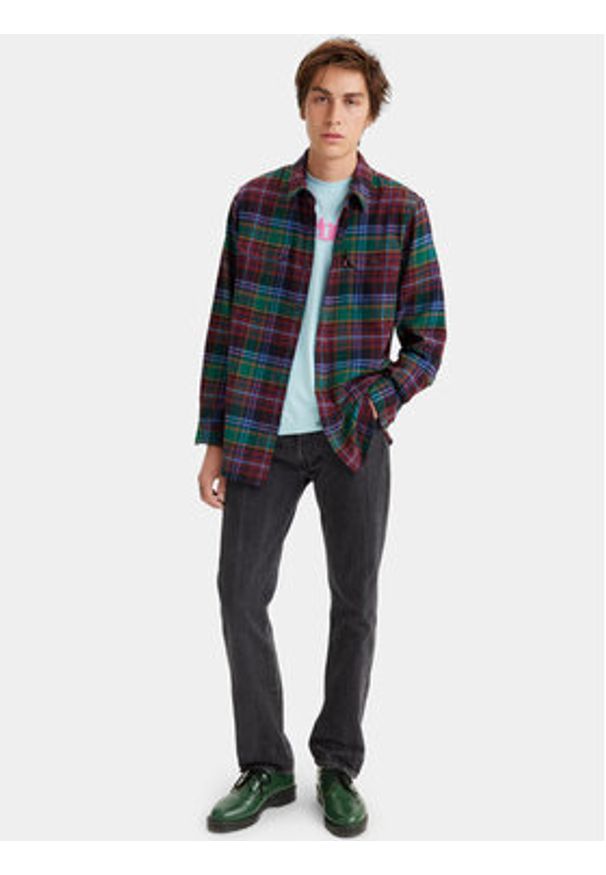 Levi's® Jeansy 501® 00501-3371 Czarny Straight Fit. Kolor: czarny