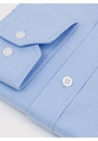 Pako Lorente - PAKO LORENTE - Niebieska koszula męska. Kolor: niebieski. Materiał: bawełna, poliester. Długość rękawa: długi rękaw. Długość: długie #3