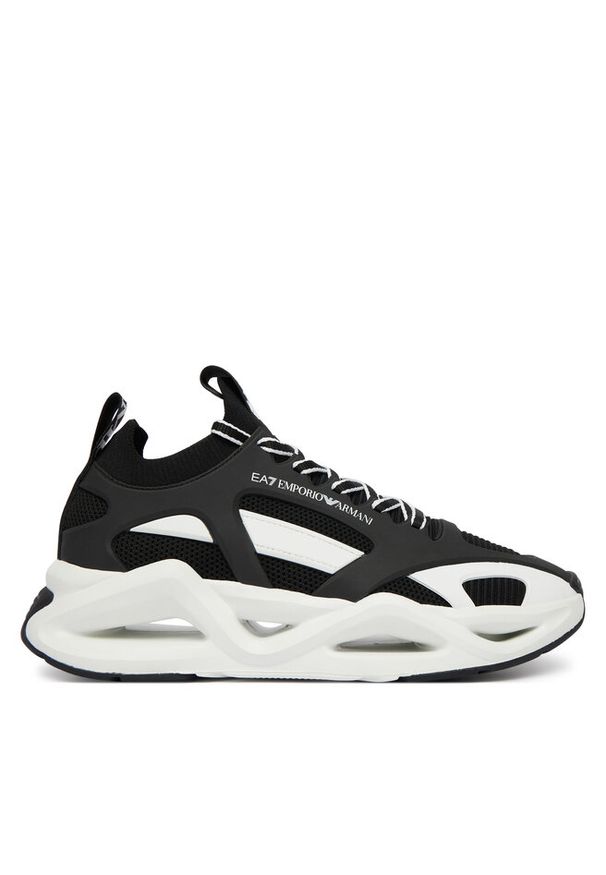Sneakersy EA7 Emporio Armani. Kolor: czarny