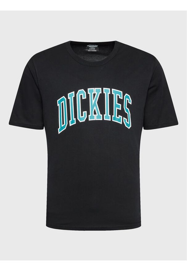 Dickies T-Shirt Aitkin DK0A4X9FF04 Czarny Regular Fit. Kolor: czarny. Materiał: bawełna