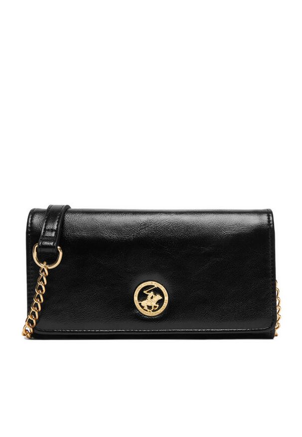 Beverly Hills Polo Club Portfel CEO-BHPC-W1-001-SS26 Czarny. Kolor: czarny. Materiał: materiał