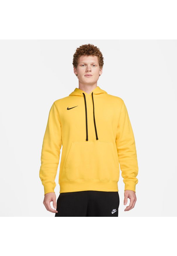 Bluza sportowa męska Nike Team Park 20 Hoodie. Typ kołnierza: kaptur. Kolor: czarny, wielokolorowy, żółty. Materiał: bawełna, materiał. Sport: fitness