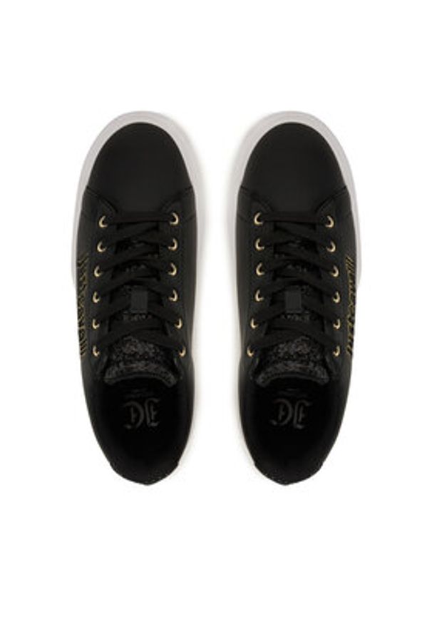 Just Cavalli Sneakersy 79RA3SB3 ZPB46 Czarny. Kolor: czarny. Materiał: skóra