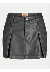 JJXX Spódnica z imitacji skóry Tora 12265729 Czarny Regular Fit. Kolor: czarny. Materiał: skóra #2