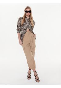Hugo Koszula The Boyfriend Shirt 50484436 Kolorowy Oversize. Materiał: bawełna. Wzór: kolorowy #3