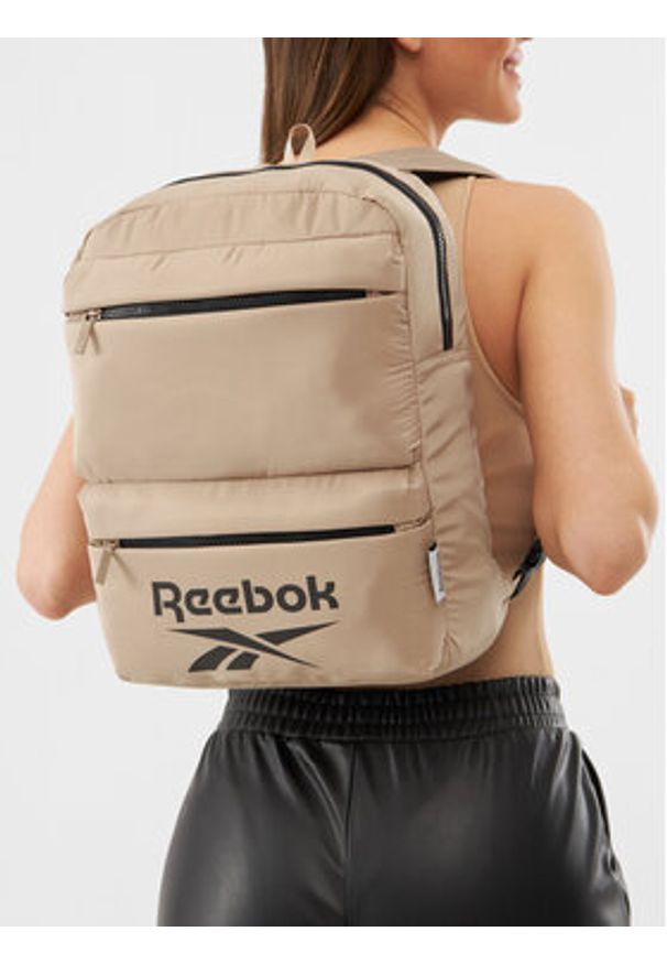 Reebok Plecak RBK-012-CCC-05 Beżowy. Kolor: beżowy. Materiał: materiał
