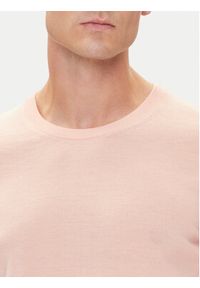BOSS Sweter Leno-P 50468239 Różowy Slim Fit. Kolor: różowy. Materiał: wełna