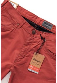 Wrangler - WRANGLER GREENSBORO RED OCHRE W15QAN73L. Materiał: materiał. Wzór: jednolity #5