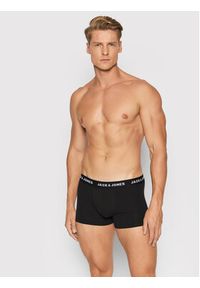 Jack & Jones - Jack&Jones Komplet 5 par bokserek Chuey 12142342 Czarny. Kolor: czarny. Materiał: bawełna #5