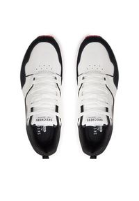 skechers - Skechers Sneakersy Uno-Retro One 183020/WBRD Biały. Kolor: biały