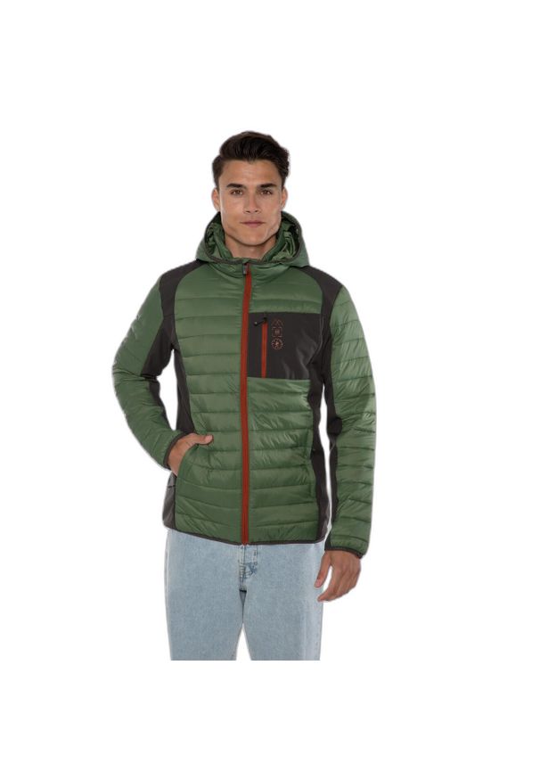 Protest - Kurtka męska PROTEST etton. Kolor: zielony. Sezon: zima. Sport: narciarstwo