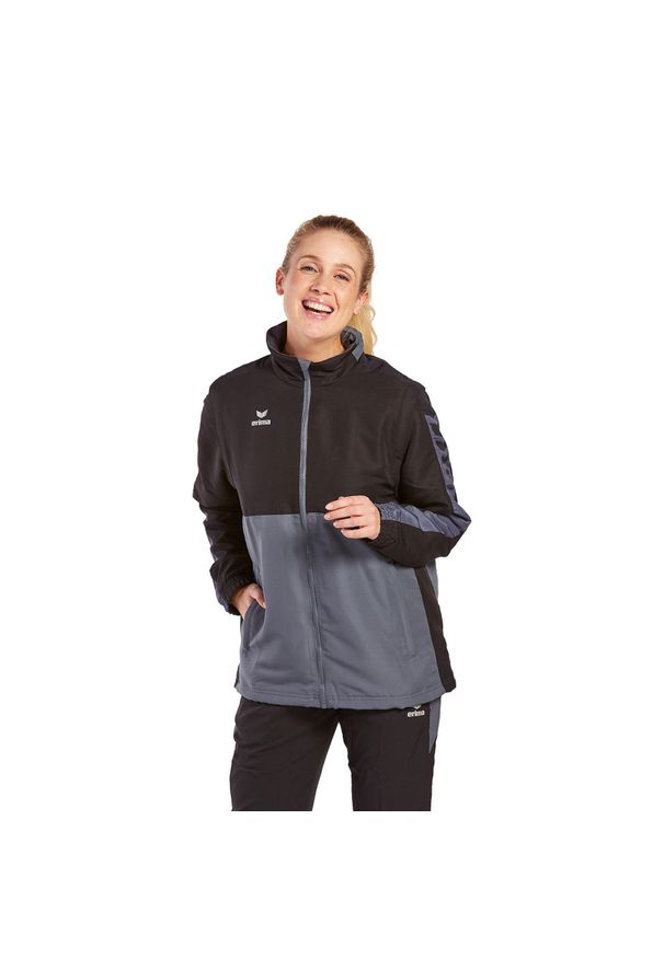 ERIMA - Kurtka Erima Six Wings. Kolor: szary, czarny, wielokolorowy