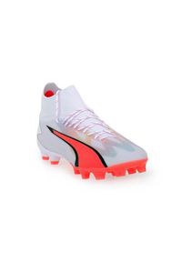 Buty do piłki nożnej męskie Puma 01ultra Pro Fgag. Kolor: biały, wielokolorowy, czarny. Materiał: materiał, syntetyk, tkanina