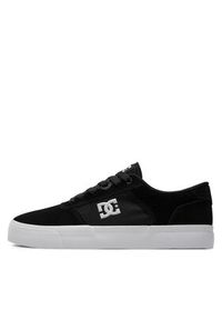 DC Sneakersy Teknic ADYS300763 Czarny. Kolor: czarny. Materiał: skóra, zamsz