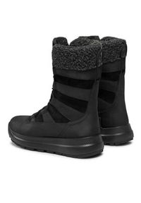 ecco - ECCO Botki Solice Waterproof 42021351052 Czarny. Kolor: czarny. Materiał: nubuk, skóra #6