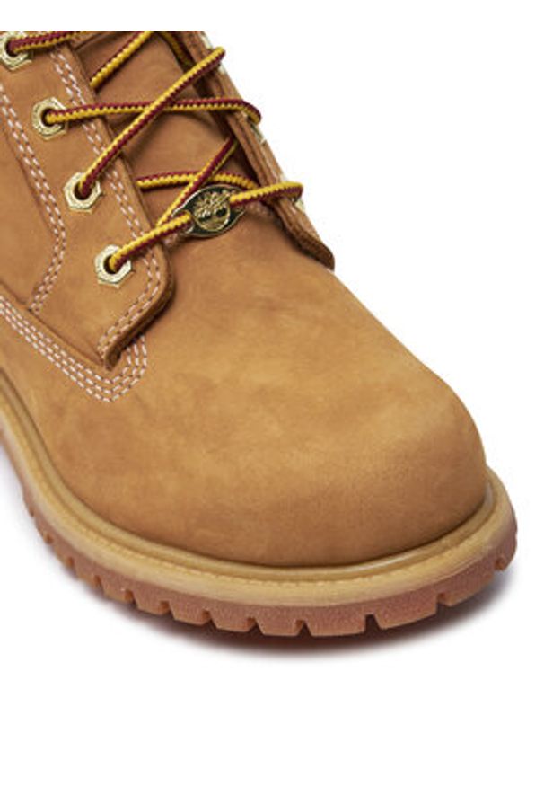 Timberland Trapery TB1233997131 Brązowy. Kolor: brązowy. Materiał: skóra, nubuk