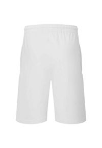 FRUIT OF THE LOOM - Spodenki Jersey Dla Dorosłych Unisex. Kolor: biały. Materiał: jersey