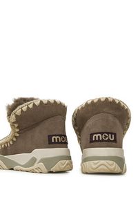 Mou Śniegowce Eskimo Trainer FW201000A Brązowy. Kolor: brązowy. Materiał: skóra #7