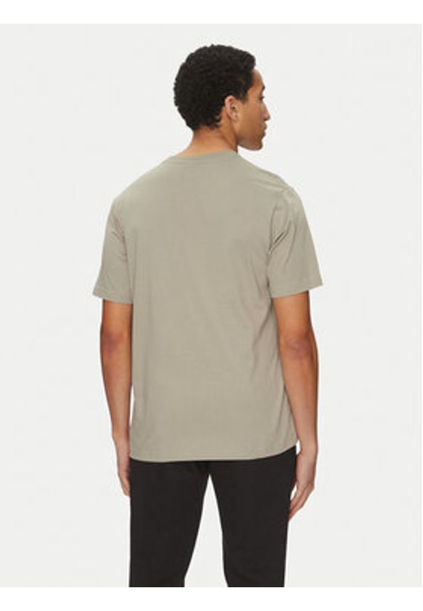 Adidas - adidas T-Shirt Future Icons 3 Bar Logo JD4915 Beżowy Regular Fit. Kolor: beżowy. Materiał: bawełna